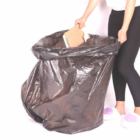 55-60 Gallon Trash Bags Heavy Duty | 50 Bags Plastic Outdoor Yard Waste Bags | Lawn And Leaf Bags Heavy Duty - Packing May Vary