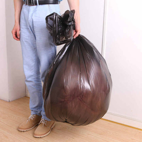 55-60 Gallon Trash Bags Heavy Duty | 50 Bags Plastic Outdoor Yard Waste Bags | Lawn And Leaf Bags Heavy Duty - Packing May Vary