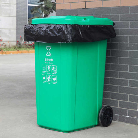 55-60 Gallon Trash Bags Heavy Duty | 50 Bags Plastic Outdoor Yard Waste Bags | Lawn And Leaf Bags Heavy Duty - Packing May Vary