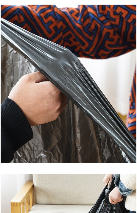 55-60 Gallon Trash Bags Heavy Duty | 50 Bags Plastic Outdoor Yard Waste Bags | Lawn And Leaf Bags Heavy Duty - Packing May Vary