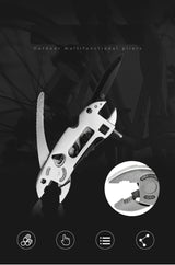 Multitool Wrench set 7 Tools/Pliers/Wire Cutter/Flat Screwdriver Adjustable Multi Purpose Stainless Steel Tool