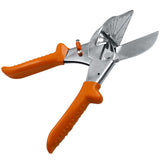 Multi Angle Miter Shears for Angular Cutting of Moulding and Trim, Adjustable at 45 To 135 Degree Angle Cutting Tool Including 3 Spare Blades