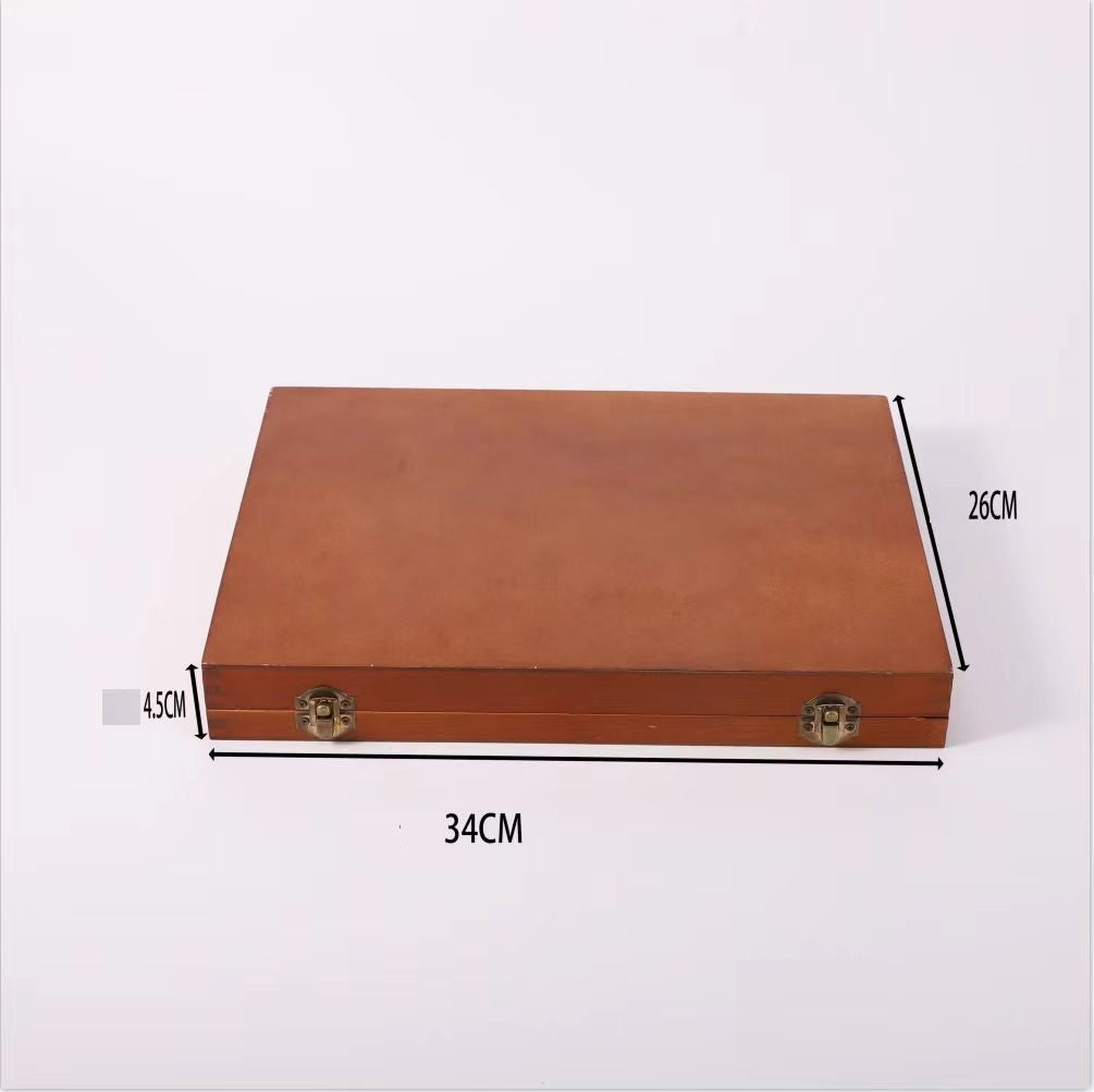 12-Pieces Woodworking Wood Chisel Set with Wooden Box Razor Sharp CR-V 60 Steel Blades