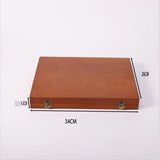 12-Pieces Woodworking Wood Chisel Set with Wooden Box Razor Sharp CR-V 60 Steel Blades