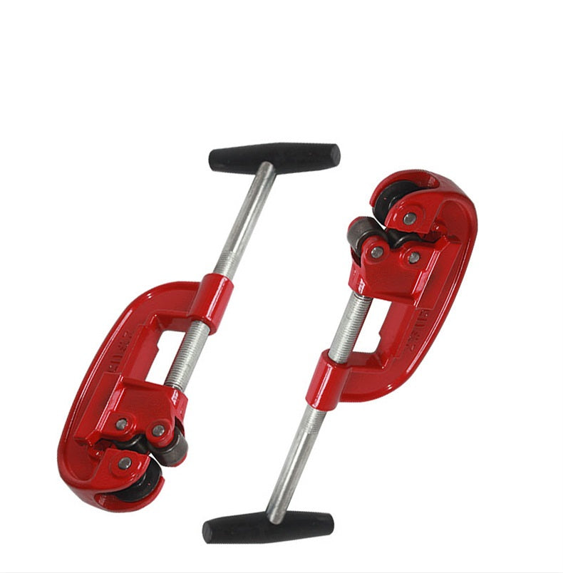 Heavy Duty Pipe Cutter Tool Sharp Rigid Tubing Cutter Cuts Up to Galvanized Pipe, Copper, and Iron Pipe, Metal Tube Cutter Great for Plumbers or Metalworkers