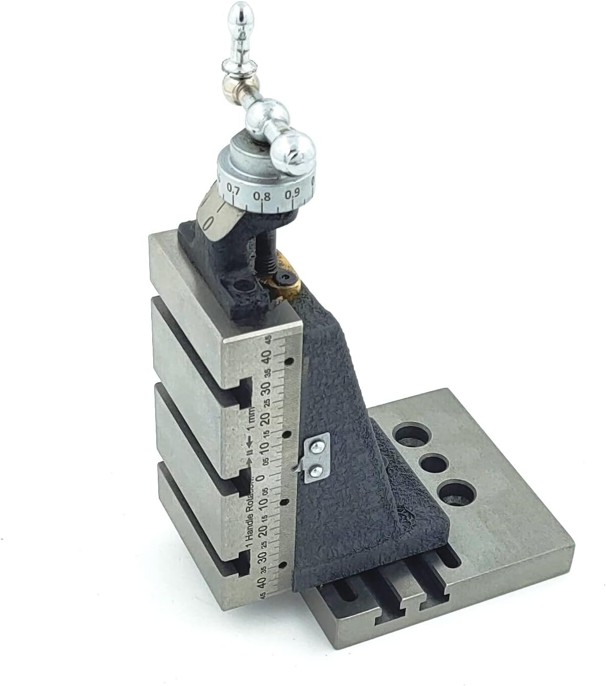 Mini Vertical Milling Slide with Base Plate- Direct Mounting on 7 x 14 Mini Lathe Machine