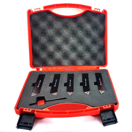 Lathe Epoxy Finish Indexable Turning Tool Holder with Carbide Inserts