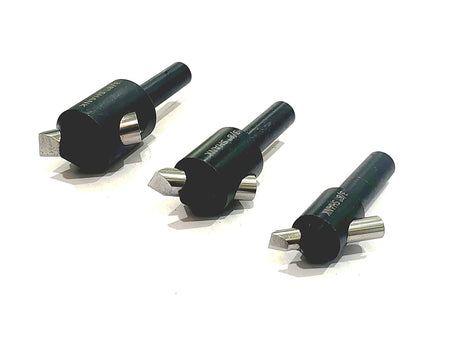 Round Small Fly cutting tool set of 3 Pcs (3/8" Shank) with HSS Cutting Tool Bit (Head Diameter : 9/16" , 3/4" & 7/8" Inches)