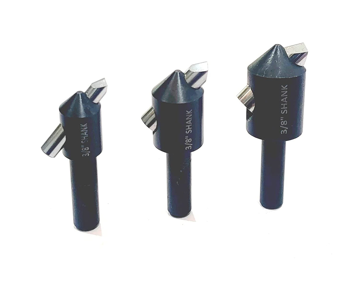 Round Small Fly cutting tool set of 3 Pcs (3/8" Shank) with HSS Cutting Tool Bit (Head Diameter : 9/16" , 3/4" & 7/8" Inches)