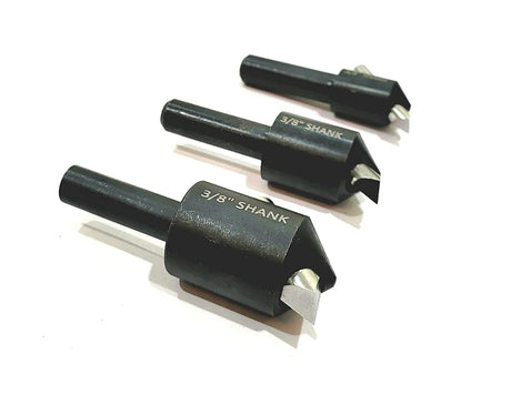 Round Small Fly cutting tool set of 3 Pcs (3/8" Shank) with HSS Cutting Tool Bit (Head Diameter : 9/16" , 3/4" & 7/8" Inches)