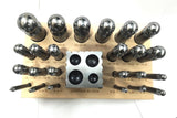 Precision Quality Steel Dapping Block Doming Die Punch Set of 24 Pcs Jewelry Making,Shaping Machine Tools