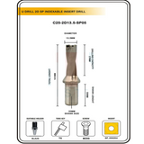 Indexable Insert U Drill 13.5 MM II Weldon Shank II Through Coolant II 10 pcs Carbide Inserts FREE