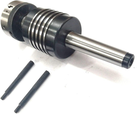 ML7 Super 7 Lathe Revolving Live Center Threaded With Self Centering Chuck-Lathe's Tailstock