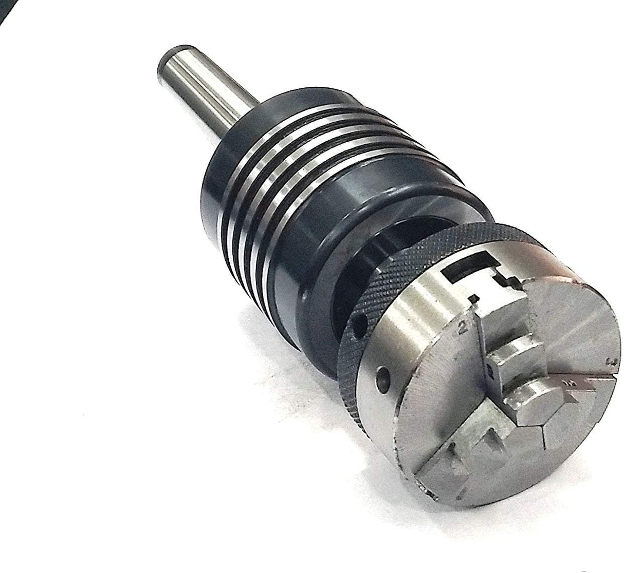 ML7 Super 7 Lathe Revolving Live Center Threaded With Self Centering Chuck-Lathe's Tailstock