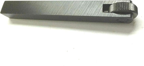 Lathe knurling tool holder arm single piece