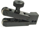 Heavy duty clamp type knurling tool for workshop use