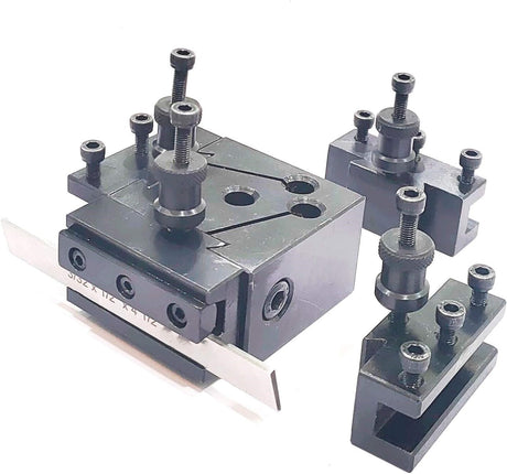 Mini Lathe's Quick Change Tool Post Set II Suits Mini & 90-115mm Centre Height Lathes