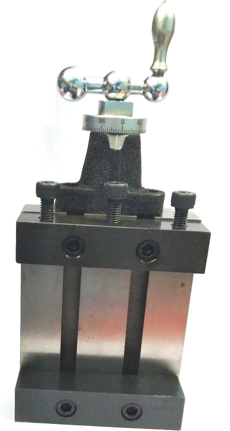Lathe Vertical Milling Slide 4" x 5" Inches (100 x 125 mm) Fixed Base With Clamp 2 Slots