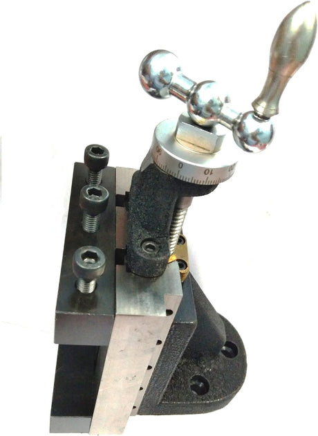 Fixed base setup using Lathe Milling Vertical Slide for accuracy