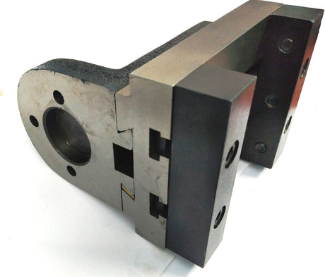 Two slot clamping system on Lathe Milling Vertical Slide shown
