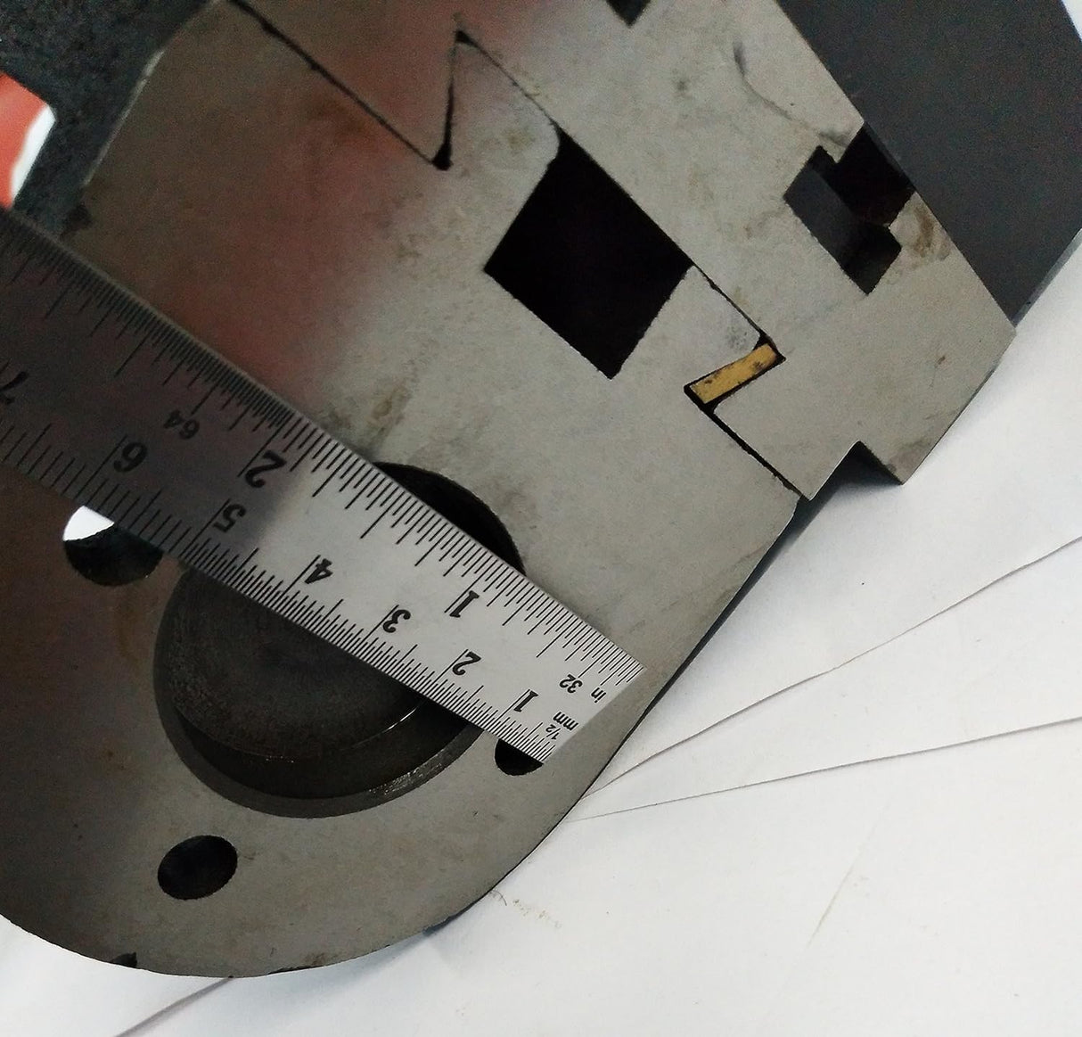 Lathe Vertical Milling Slide 4" x 5" Inches (100 x 125 mm) Fixed Base With Clamp 2 Slots