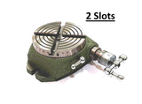 Small Watchmaker 2-3/4" (2.75 Inch) Rotary Table with 50 mm Chuck and Back Plate