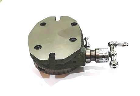 Small Watchmaker 2-3/4" (2.75 Inch) Rotary Table with 50 mm Chuck and Back Plate