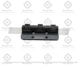 Lathe cut off tool holder top profile