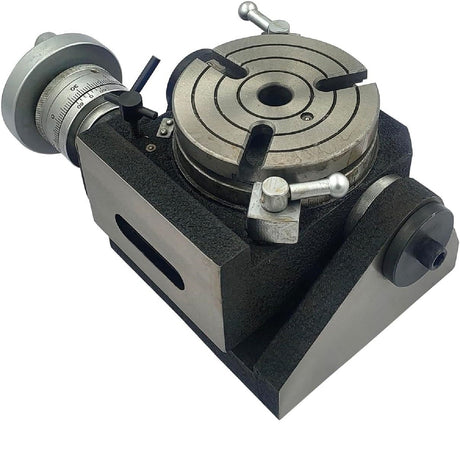 Horizontal Vertical 4" Inch II 110 mm - MT2 Center Bore Rotary Milling Tables