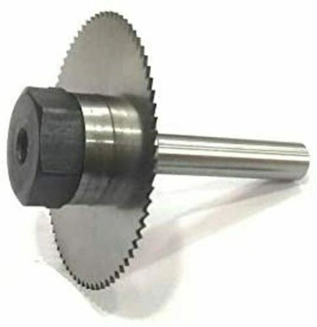 Slitting Saw Holder Arbor With Circular Saw Blade