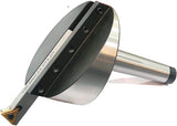EXCLUSIVE 5" Inch I 125 mm Head Fly Cutter with 5" Long Carbide Indexable Tip (TNMG16) Tool Bit