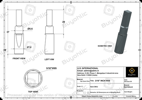 Lathe's Live Revolving Center-Centre with HSS Hardened Broaches