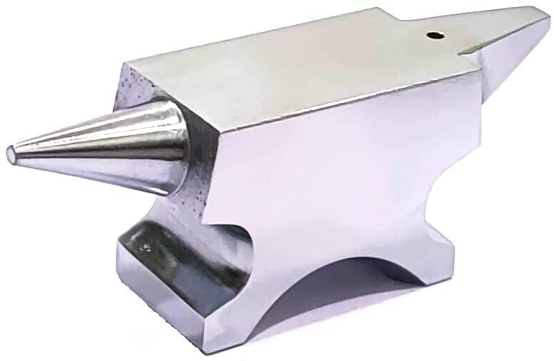 1.1 Lbs Double Horn Steel Anvil for Jewelry Making Metal Forming hammering Stamping Surface