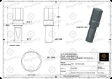 Revolving tailstock center suitable for CNC and manual lathes