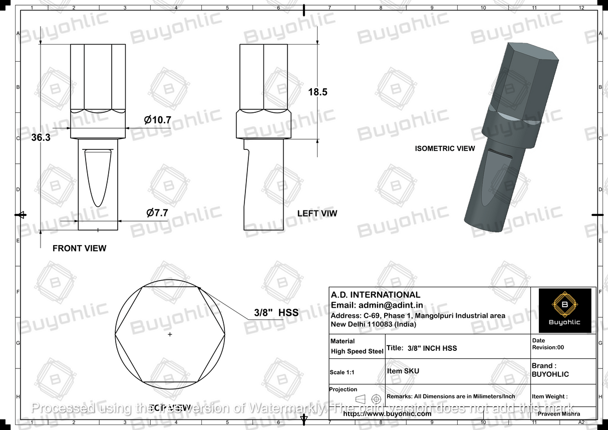 Revolving tailstock center suitable for CNC and manual lathes