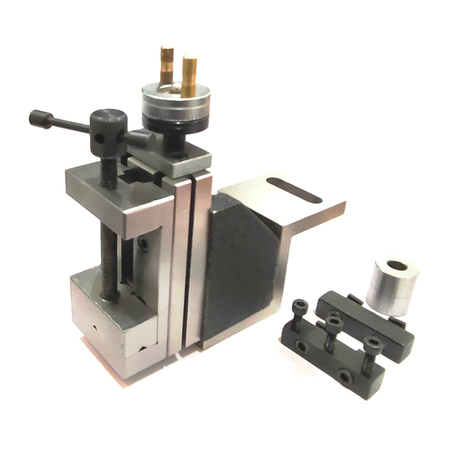 Mini Vertical Slide (90 x 50 mm) with Z Angle Plate -Instant Milling-on Small Bench Lathes