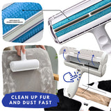 Pet Hair Remover and Reusable Lint Roller Cat and Dog Hair Remover for Furniture, Couch, Carpet, Clothing and Bedding