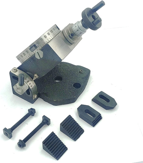 Small HV 3" Inch II 80 mm Rotary Milling Indexing Table with Clamp Kit