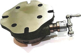 Small Watchmaker 2-3/4" (2.75 Inch) Rotary Table with 50 mm Chuck and Back Plate