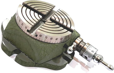 Small Watchmaker 2-3/4" (2.75 Inch) Rotary Table with 50 mm Chuck and Back Plate