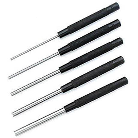 Set of 5 Pcs Long & 8 Pcs Short Drive Bolt Catch Roll Pin Punch Set-Hard & Ground/Imperial Assembly Kit