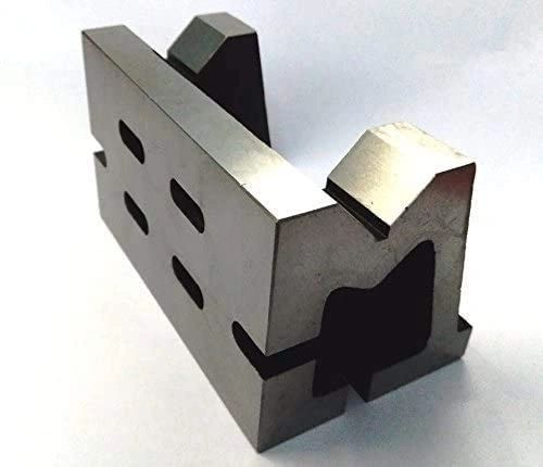Graded Caste Iron Vee Angle Plates-stress Relieved Slotted