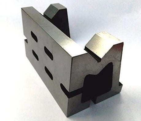 Graded Caste Iron Vee Angle Plates-stress Relieved Slotted