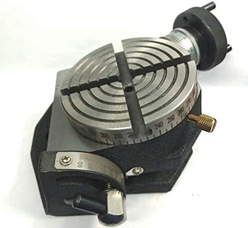 Horizontal Vertical 4" Inch II 100 mm Rotary Milling Tables