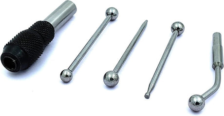 Wiggler & Center finder Set Work Edge Centre Finding Run out concentrical align 5 Pcs Set