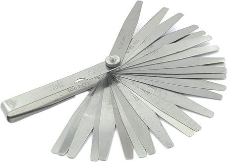 Feeler Gauge Metric Size Stainless Steel Precision Multi Blades Hand Tool Lathe