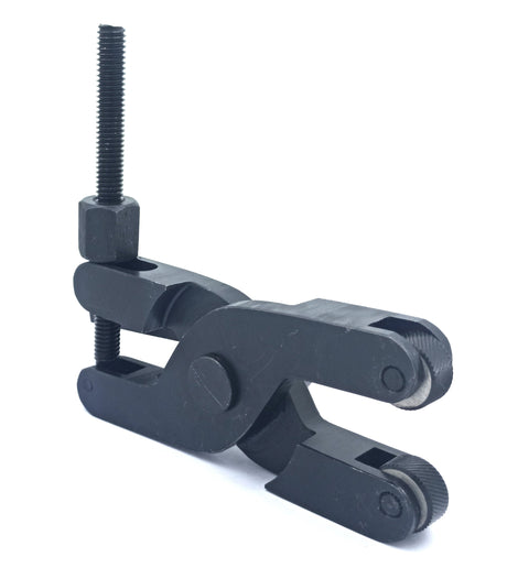 Clamp type knurling tool side view for precision lathe knurling