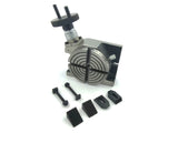 Horizontal Vertical 4" Inch II 100 mm Rotary Milling Indexing Table with M6 Clamp Kit