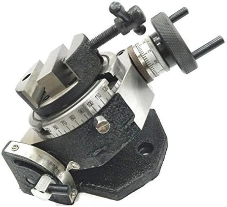 Milling Indexing 4"/100 mm Rotary Table Horizontal Vertical with Suitable Round Vices & Clamp Kits