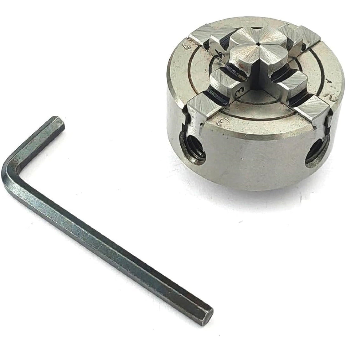 Small Chucks for 3" I 80 mm & 4" Inch I 100 mm Rotary tables with Steel Back Plates and Mini Lathes